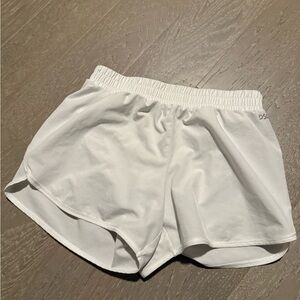 DSG White Athletic Shorts for Comfort and Movement